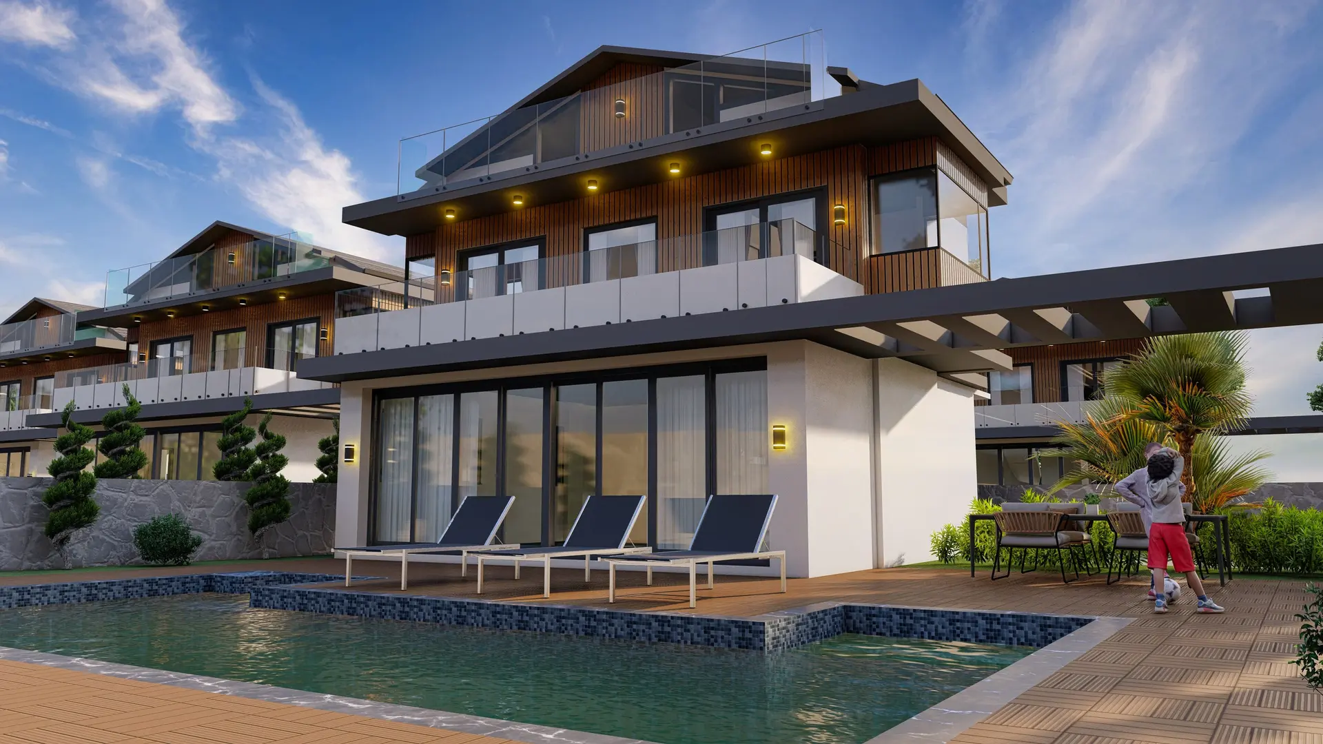 Ovacık’ta Projeden Son Villa