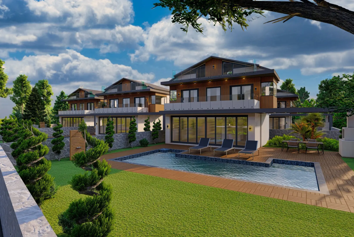 Ovacık’ta Projeden Son Villa