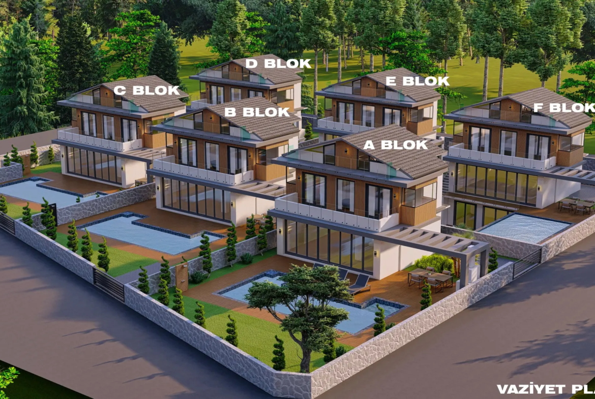 Ovacık’ta Projeden Son Villa