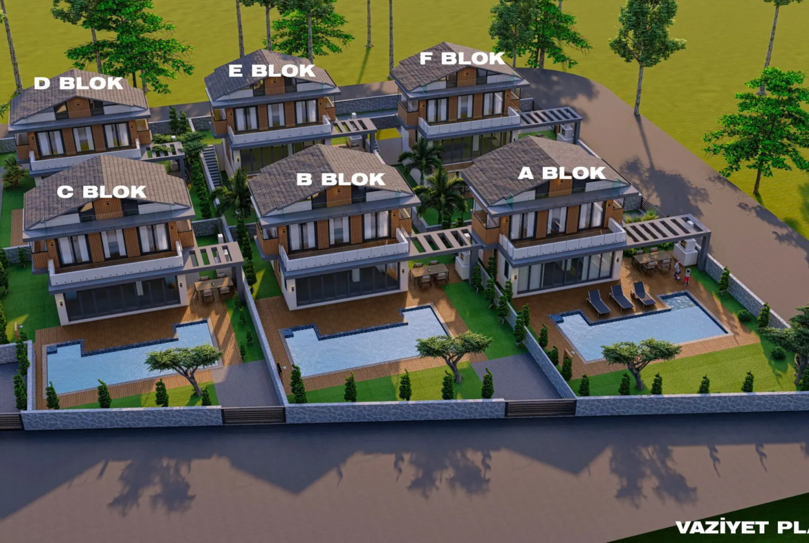 Ovacık’ta Projeden Son Villa