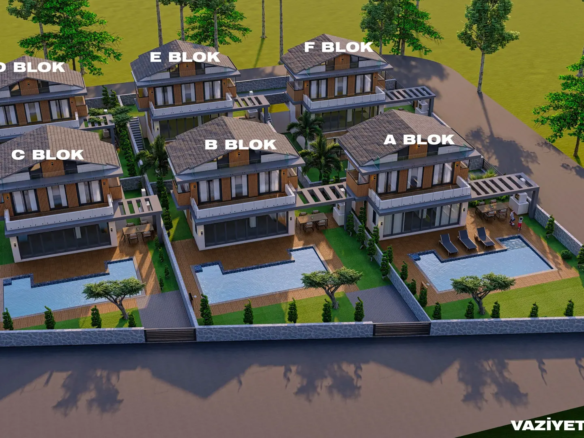 Ovacık’ta Projeden Son Villa