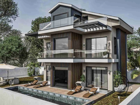 Çalış’ta Ultra Lüks 4+1 Satılık Villa