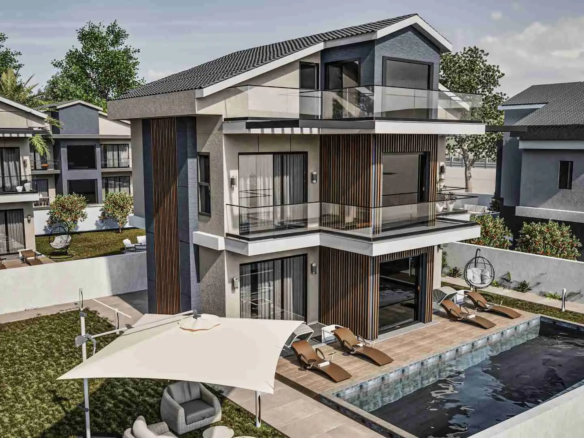 Çalış’ta Ultra Lüks 4+1 Satılık Villa