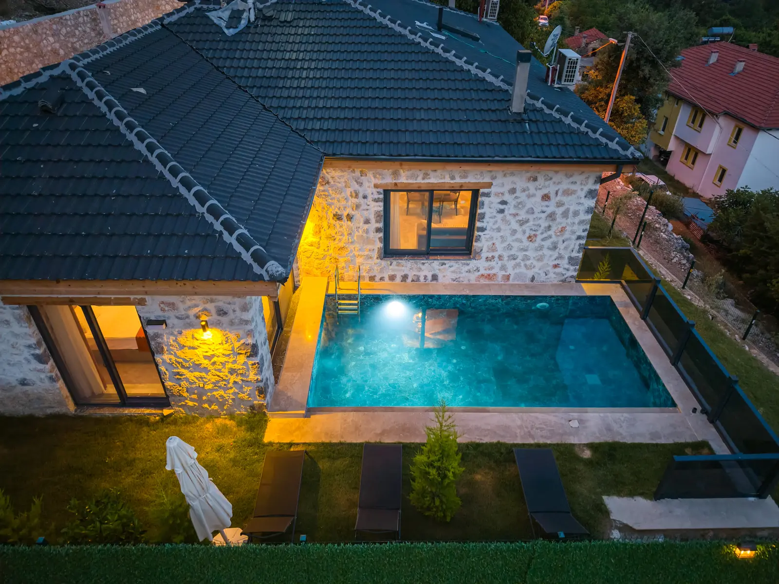 DJI_20260703053408_0658_D kopya_result Fethiye Nif’te Müstakil Havuzlu Bahçeli Villa