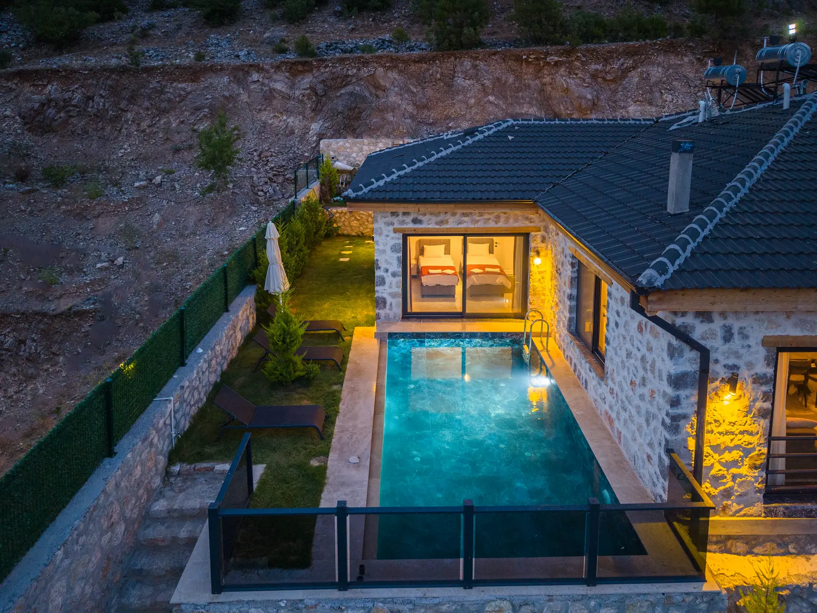 DJI_20260703053422_0660_D kopya_result Fethiye Nif’te Müstakil Havuzlu Bahçeli Villa