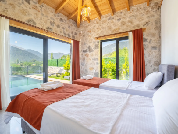 Fethiye Nif’te Müstakil Havuzlu Bahçeli Villa