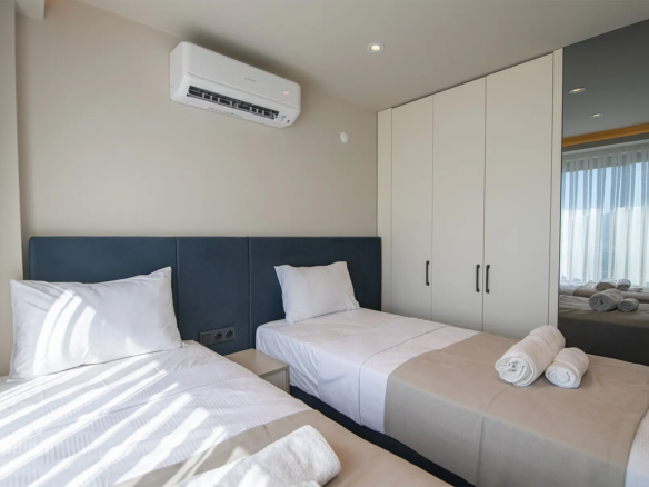 Fethiye’de Tam Eşyalı, Özel Havuzlu, Hamam & Saunalı Ultra Lüks Villa 