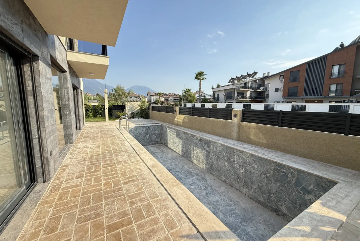 Fethiye Foça’da Çalış Plajı’na 600 Metre Mesafede Özel Tasarım Villa
